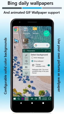 Screenshot of the application Win-X Launcher (No ads) - #2