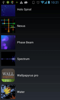 Screenshot of the application Prdenko wallpapyrus pro theme - #2