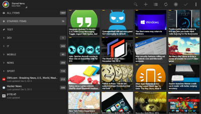 Screenshot of the application Feedly extension for News+ - #14