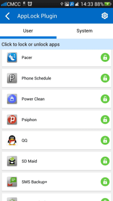 Screenshot of the application AppLock Plugin - Guard Privacy - #5