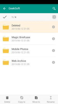 Screenshot of the application File Expert Cloud Plugin 6 - #2