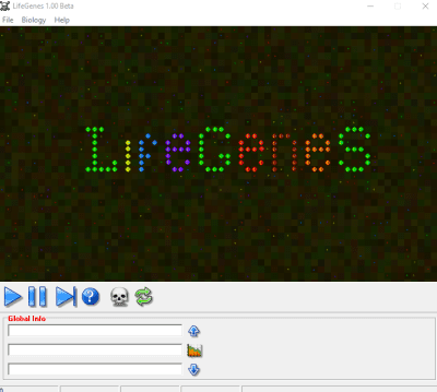 Screenshot of the application LifeGenes - #2