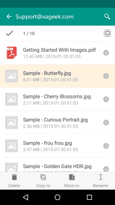 Screenshot of the application File Expert Cloud Plugin 9 - #4