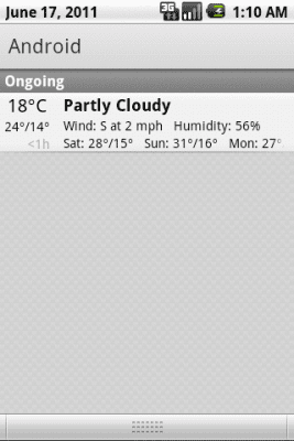 Screenshot of the application WNS: Black text - #2