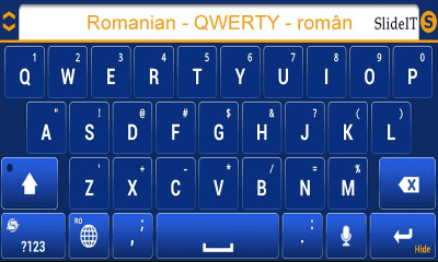 Screenshot of the application SlideIT Romanian Pack - #3