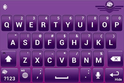 Screenshot of the application SlideIT Malay pack - #4