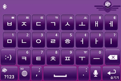 Screenshot of the application SlideIT Korean short vowel - #4