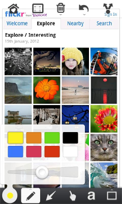 Screenshot of the application Dolphin: Skitch Add-on - #3
