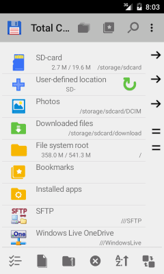 Screenshot of the application Totalcmd Plugin for OneDrive - #2