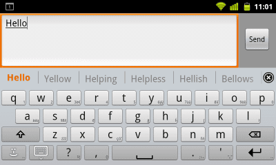 Screenshot of the application Spanish for AnySoftKeyboard - #2