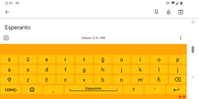 Screenshot of the application Esperanto Language Pack - #2