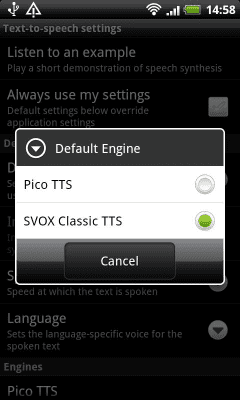 Screenshot of the application SVOX US English Ghost Trial - #2