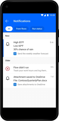 Screenshot of the application Microsoft Power Automate - #4