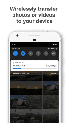 Screenshot of the application Wi-Fi SD - #2