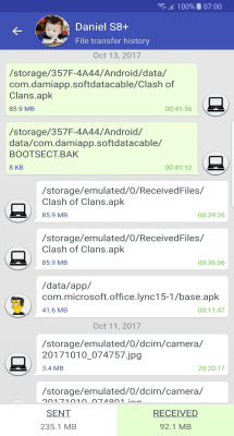Screenshot of the application Software Data Cable - #5