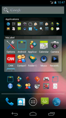 Screenshot of the application Folder Organizer lite - #7