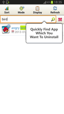 Screenshot of the application Perfect Uninstaller - #4