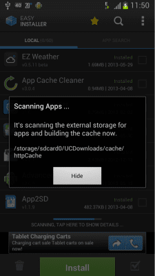 Screenshot of the application Easy Installer - #3