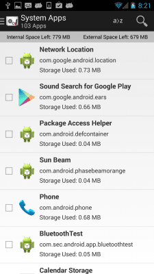 Screenshot of the application Batch Uninstaller - #2