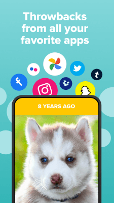 Screenshot of the application Timehop - #2