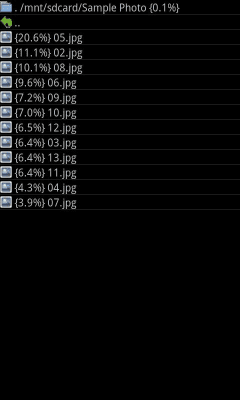 Screenshot of the application Grid Size Free File Manager - #2
