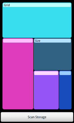 Screenshot of the application Grid Size Free File Manager - #4