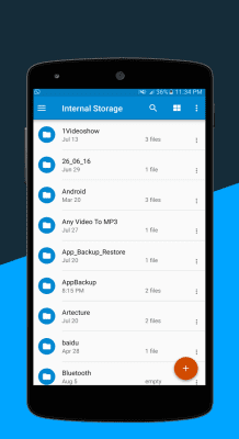 Screenshot of the application MyFile - #6