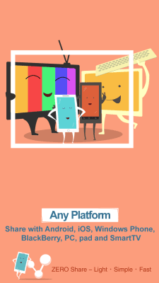 Screenshot of the application ZERO Share-free file share - #2