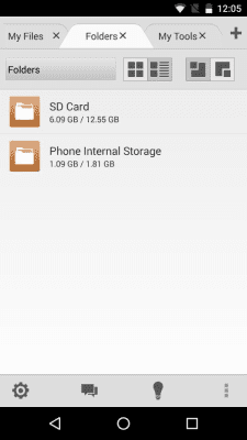 Screenshot of the application File Expert HD with Clouds - #2