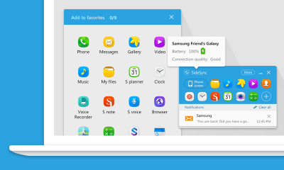 Screenshot of the application SideSync - #3