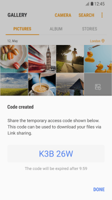 Screenshot of the application Samsung Link Sharing - #4