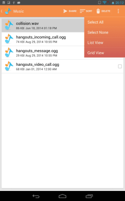 Screenshot of the application NFC File Transfer - #16