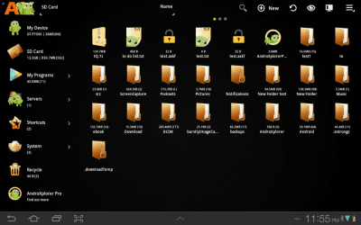 Screenshot of the application AndroXplorer - #6