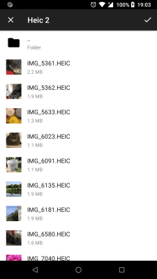 Screenshot of the application Luma - #2