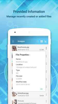 Screenshot of the application File Manager from TOH Talent Team - #8