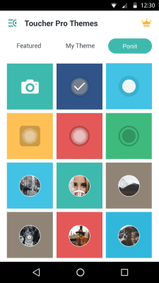 Screenshot of the application Toucher Pro - #2