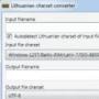 Download Lithuanian language character converter