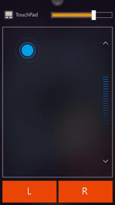 Screenshot of the application Acer Remote - #2