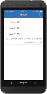 Screenshot of the application Polygator PDU - #2