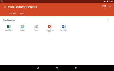 Screenshot of the application Microsoft Remote Desktop 8 - #9