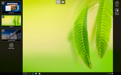 Screenshot of the application Microsoft Remote Desktop 8 - #12