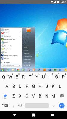 Screenshot of the application Chrome Remote Desktop - #3