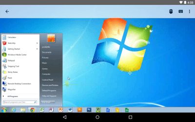 Screenshot of the application Chrome Remote Desktop - #7