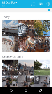 Screenshot of the application HTC RE - #4