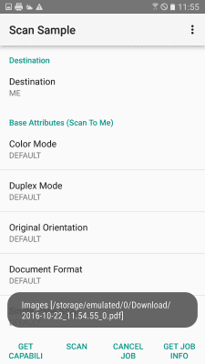 Screenshot of the application Samsung SmartUX MobileServices - #4