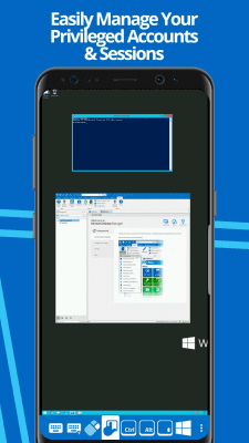 Screenshot of the application Remote Desktop Manager - #3