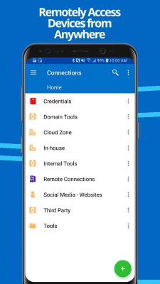 Screenshot of the application Remote Desktop Manager - #4