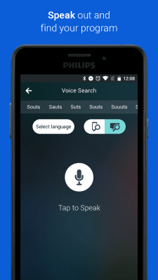 Screenshot of the application Philips TV Remote - #5