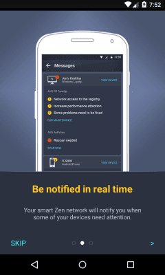 Screenshot of the application AVG Zen - #2