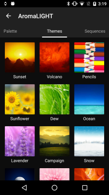 Screenshot of the application AwoX Smart CONTROL - #4